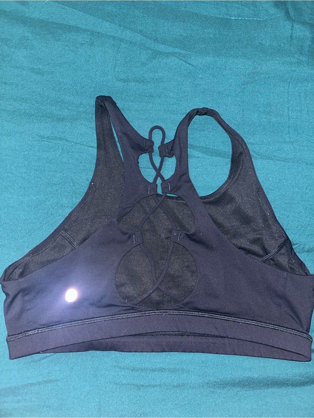 Lululemon Tied To It Bra in Black